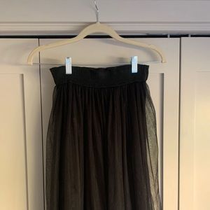 Black Tulle Skirt | Curbside last chance to buy